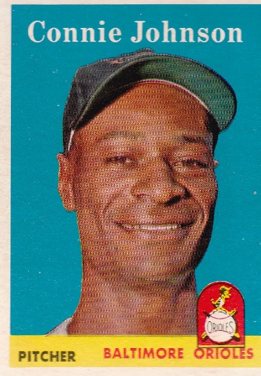 CONNIE JOHNSON 1958 TOPPS CARD #266