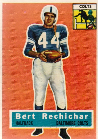 BERT RECHICHAR 1956 TOPPS CARD #84
