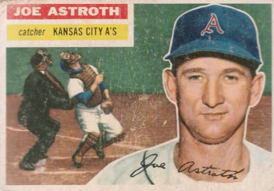 JOE ASTROTH 1956 TOPPS CARD #106