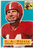 Y A TITTLE 1956 TOPPS CARD #86