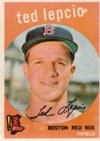 TED LEPCIO 1959 TOPPS CARD #348