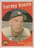 HARVEY KUENN 1959 TOPPS CARD #70