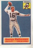GEORGE RATTERMAN 1956 TOPPS CARD #93