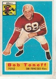 BOB TONEFF 1956 TOPPS CARD #98