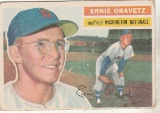 ERNIE ORAVETZ 1956 TOPPS CARD #51