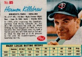 HARMON KILLEBREW 1962 POST CEREAL CARD #85