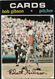 BOB GIBSON 1971 TOPPS CARD #450