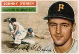 JOHNNY O'BRIEN 1956 TOPPS CARD #65