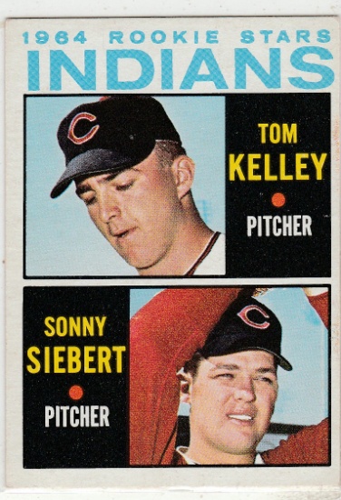 1964 TOPPS CARD #552 INDIANS ROOKIE STARS / HIGH NUMBER