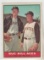 1961 TOPPS CARD #250 BUC HILL ACES / LAW & FACE