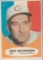 FRED HUTCHINSON 1961 TOPPS CARD #135