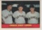 1961 TOPPS CARD #383 FRISCO FIRST LINERS