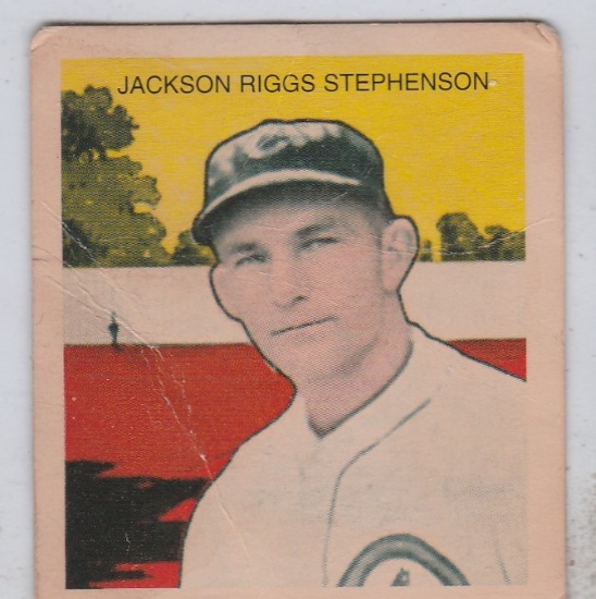 JACKSON RIGGS (OLD HOSS) STEPHENSON 1933 TATTOO ORBIT CARD