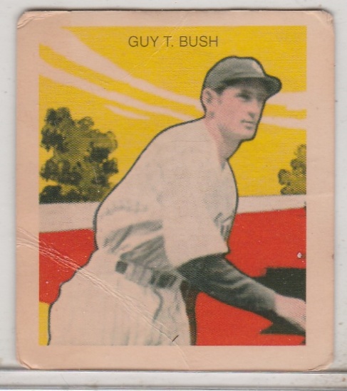 GUY BUSH 1933 TATTOO ORBIT CARD