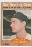 ROCKY COLAVITO 1962 TOPPS CARD #472
