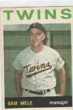 SAM MELE 1964 TOPPS CARD #54