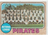 PITTSBURGH PIRATES 1968 TOPPS TEAM CARD #308 / CLEMENTE