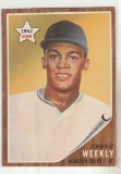JOHNNY WEEKLY 1962 TOPPS ROOKIE CARD #204