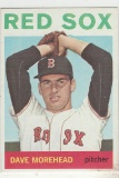 DAVE MOREHEAD 1964 TOPPS CARD #376