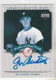 DOC MEDICH 2003 UD YANKEE SIGNATURE SERIES AUTOGRAPH CARD