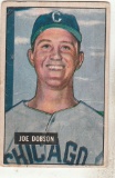JOE DOBSON 1951 BOWMAN CARD #36