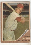 JOHNNY CALLISON 1962 TOPPS CARD #17