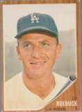 ED ROEBUCK 1962 TOPPS CARD #535 / HIGH NUMBER