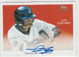 LUIS DURANGO 2010 TOPPS NATIONAL CHICLE AUTOGRAPH CARD