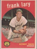 FRANK LARY 1959 TOPPS CARD #393