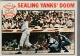1964 TOPPS CARD #139 WORLD SERIES GAME #4