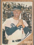 RON FAIRLY 1962 TOPPS CARD #375