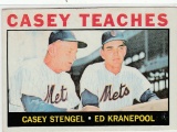 1964 TOPPS CARD #393 CASEY TEACHES
