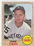 NORM CASH 1968 TOPPS CARD #256