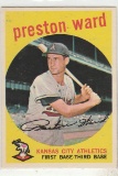 PRESTON WARD 1959 TOPPS CARD #176