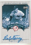 RALPH TERRY 2003 UD YANKEE SIGNATURE SERIES AUTOGRAPH CARD