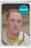TONY CLONINGER 1969 TOPPS CARD #492
