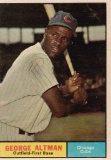 GEORGE ALTMAN 1961 TOPPS CARD #551 / HIGH NUMBER