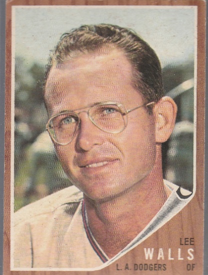 LEE WALLS 1962 TOPPS CARD #129