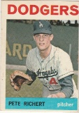 PETE RICHERT 1964 TOPPS CARD #51