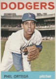 PHIL ORTEGA 1964 TOPPS CARD #291