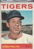 BUBBA PHILLIPS 1964 TOPPS CARD #143