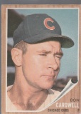 DON CARDWELL 1962 TOPPS CARD #495