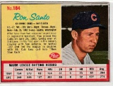 RON SANTO 1962 POST CEREAL CARD #184