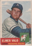 ELMER VALO 1953 TOPPS CARD #122