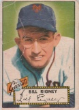 BILL RIGNEY 1952 TOPPS CARD #125