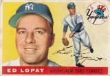 ED LOPAT 1955 TOPPS CARD #109