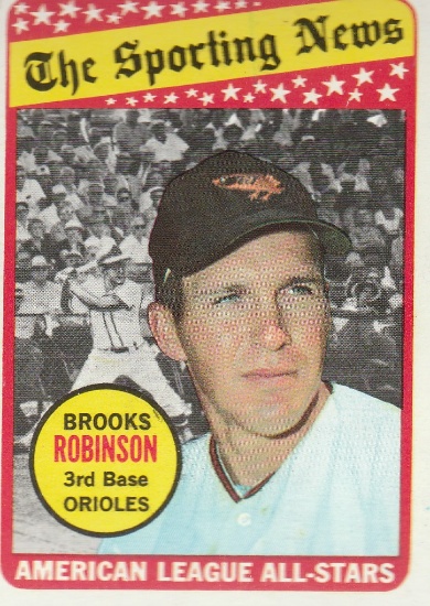 BROOKS ROBINSON 1969 TOPPS CARD #421