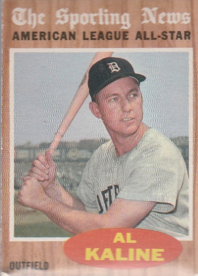 AL KALINE 1962 TOPPS CARD #470