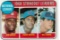 1969 TOPPS CARD #12 STRIKEOUT LEADERS / GIBSON