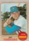 JEFF TORBORG 1968 TOPPS CARD #492